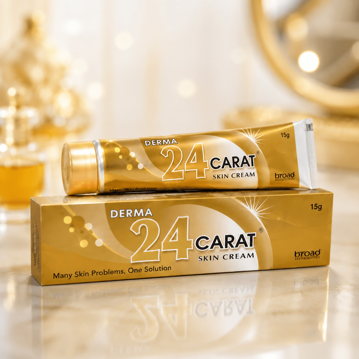 Ayurvedic Derma 24 Carat Skin Cream (Pack of 4) - HEALTH AIM PHARMACY