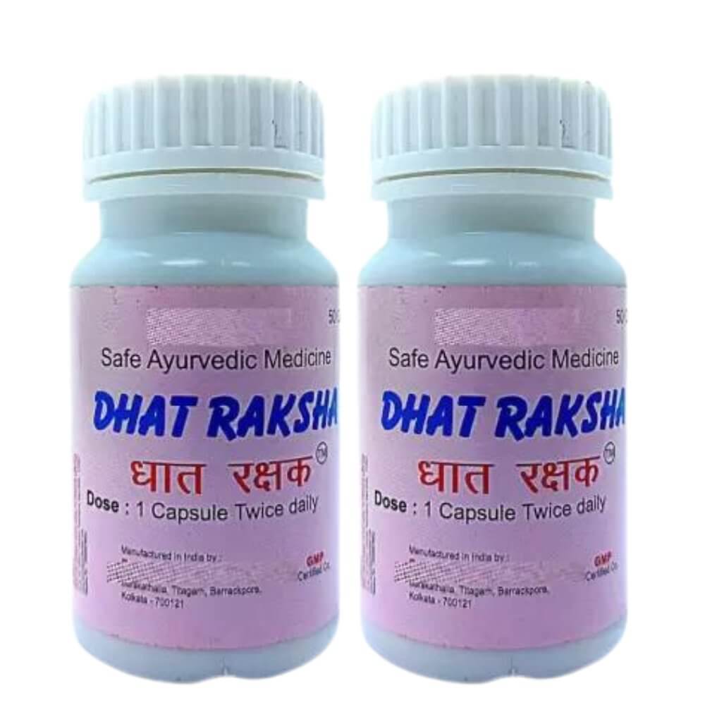 Ayurvedic Dhat Raksha capsule (Pack of 3) - HEALTH AIM PHARMACY