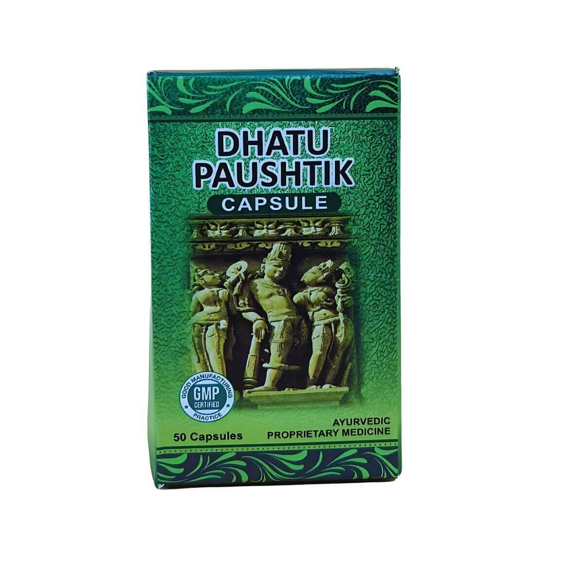 Ayurvedic Dhatu Paushtik Capsule for Enhance Vitality (Pack Of 2) - HEALTH AIM PHARMACY