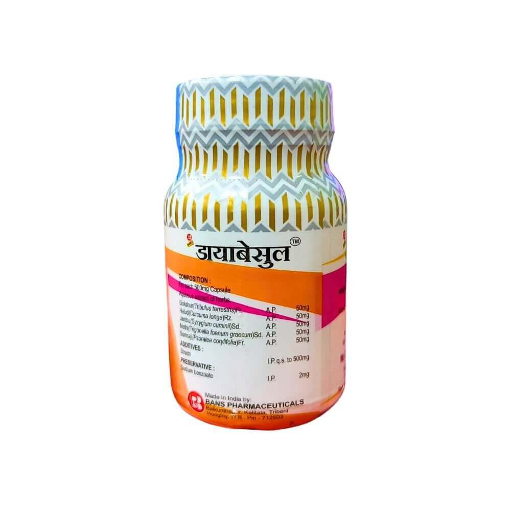 Ayurvedic Diabesule Capsule For Diabetes control (pack of 2) - HEALTH AIM PHARMACY
