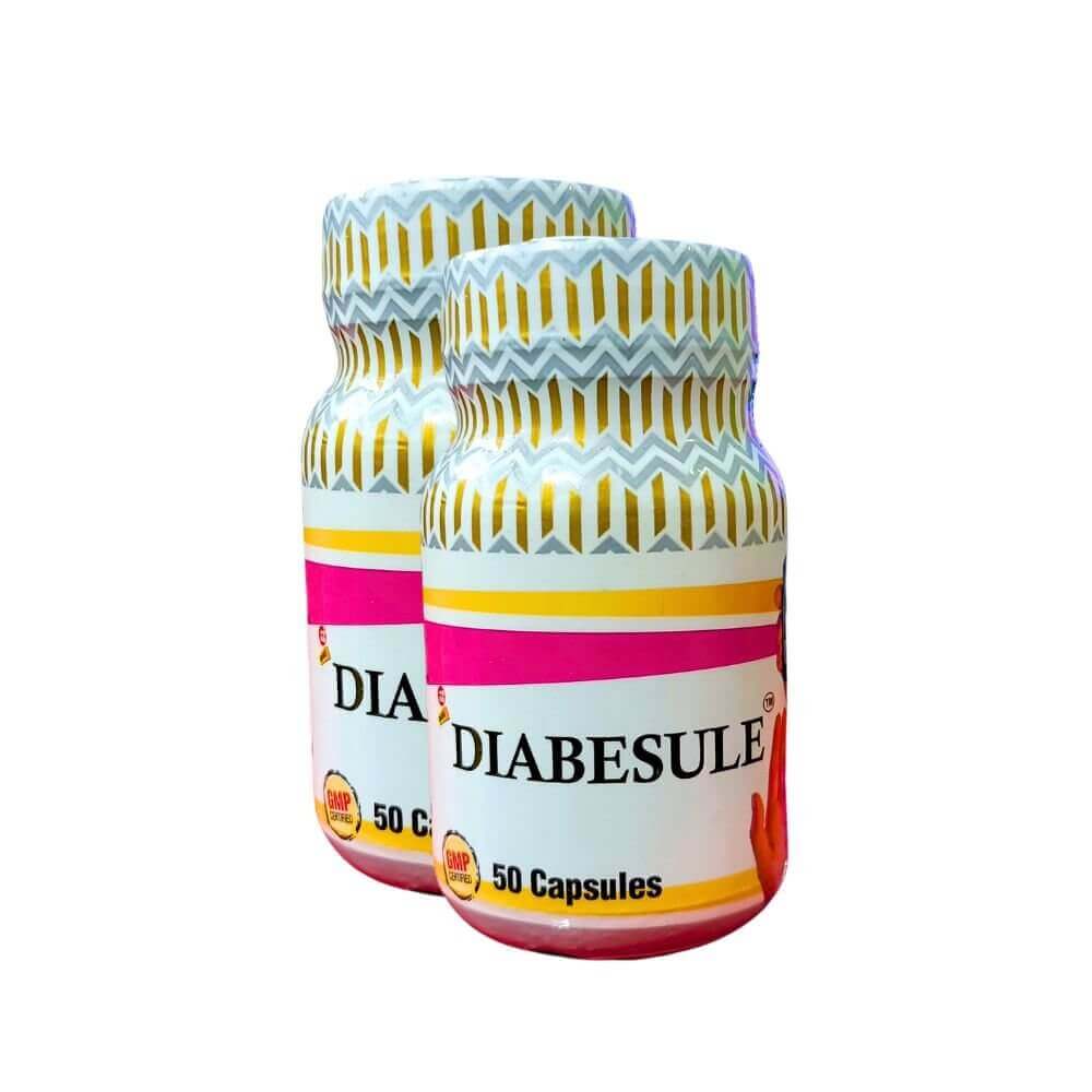 Ayurvedic Diabesule Capsule For Diabetes control (pack of 2) - HEALTH AIM PHARMACY