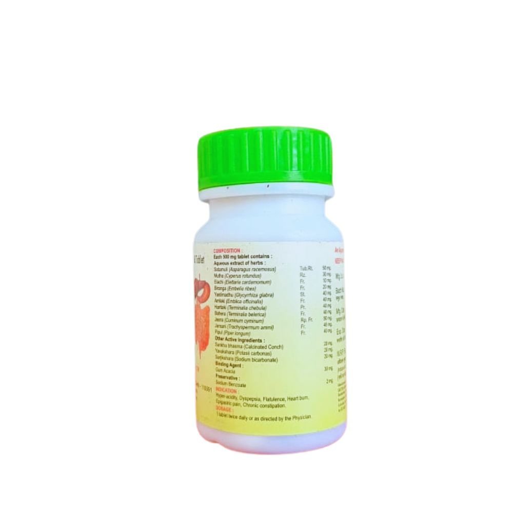 Ayurvedic Dr.Biswas Gaskure 60 Tablet (Pack Of 3) - HEALTH AIM PHARMACY