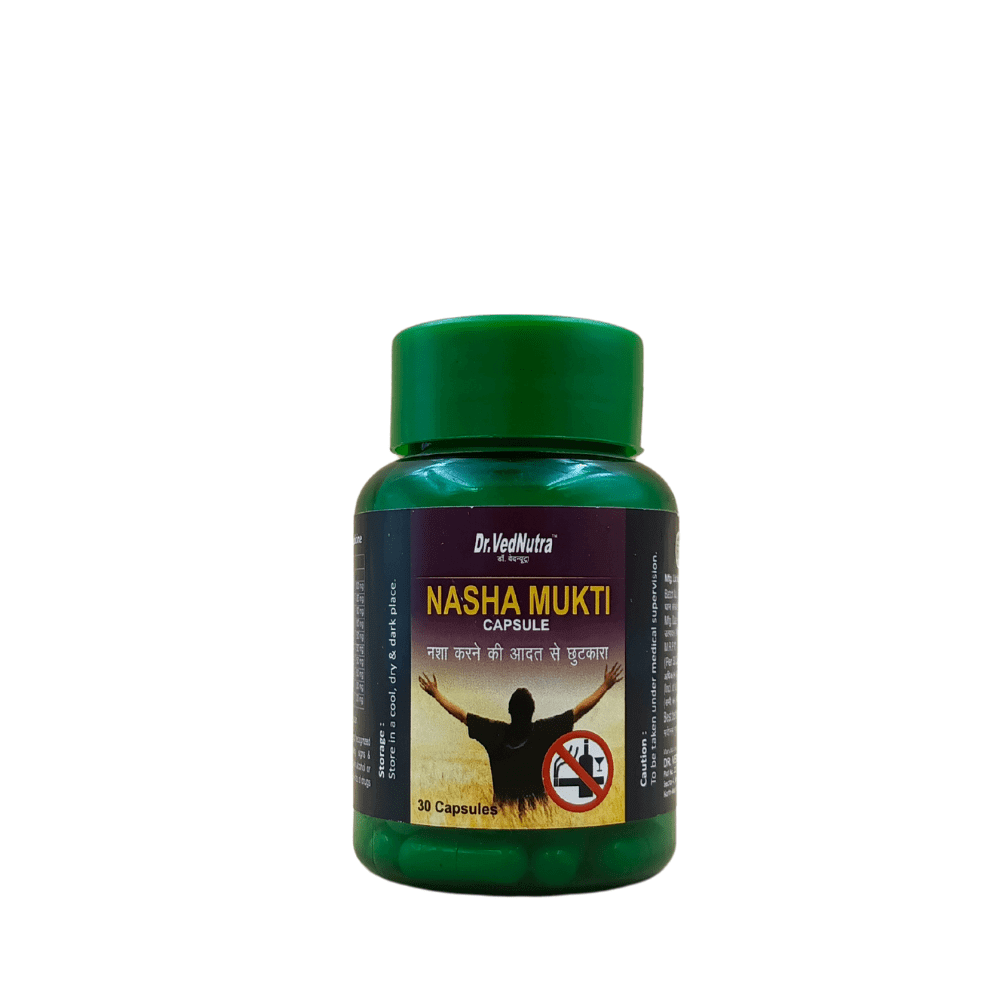 ayurvedic Dr.VedNutra Nasha Mukti Capsule - HEALTH AIM PHARMACY