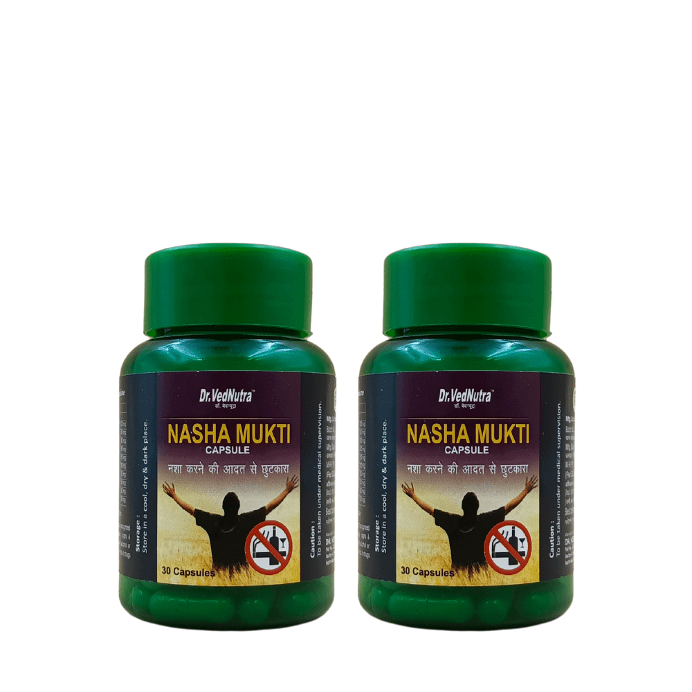 ayurvedic Dr.VedNutra Nasha Mukti Capsule - HEALTH AIM PHARMACY