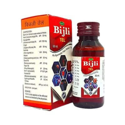 Ayurvedic Eucon`s Bijli Tel(pack of 4) - HEALTH AIM PHARMACY