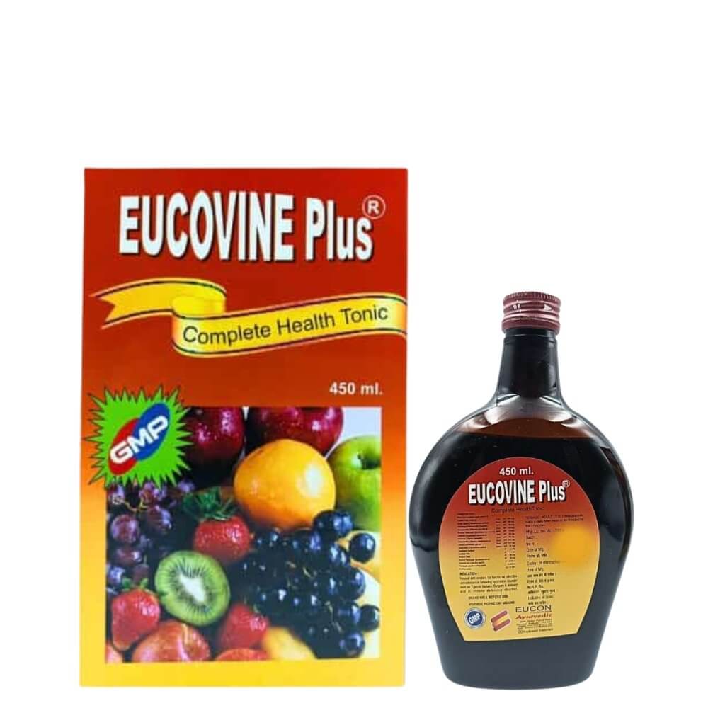 Ayurvedic Eucovine plus Tonic And Super Health Capsule - HEALTH AIM PHARMACY