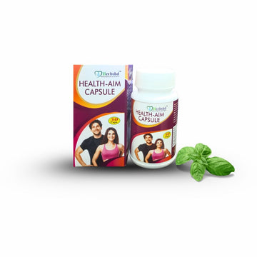 Ayurvedic Eucovine Plus Tonic & Health Aim Capsule 450ml + 50Cap Combo Pack - HEALTH AIM PHARMACY