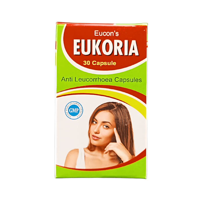 Ayurvedic Eukoria 30 Capsule(pack of 3) - HEALTH AIM PHARMACY