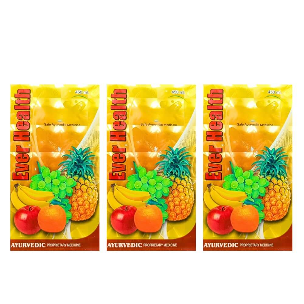 Ayurvedic Ever Health Syrup ( pack of 3 ) - HEALTH AIM PHARMACY