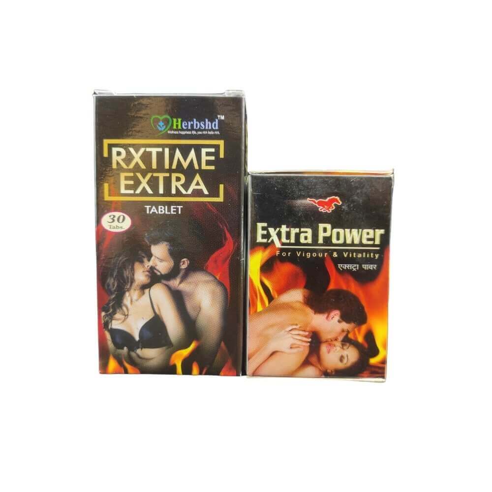AYURVEDIC EXTRA POWER CAPSULE & RX TIME TABLET - HEALTH AIM PHARMACY
