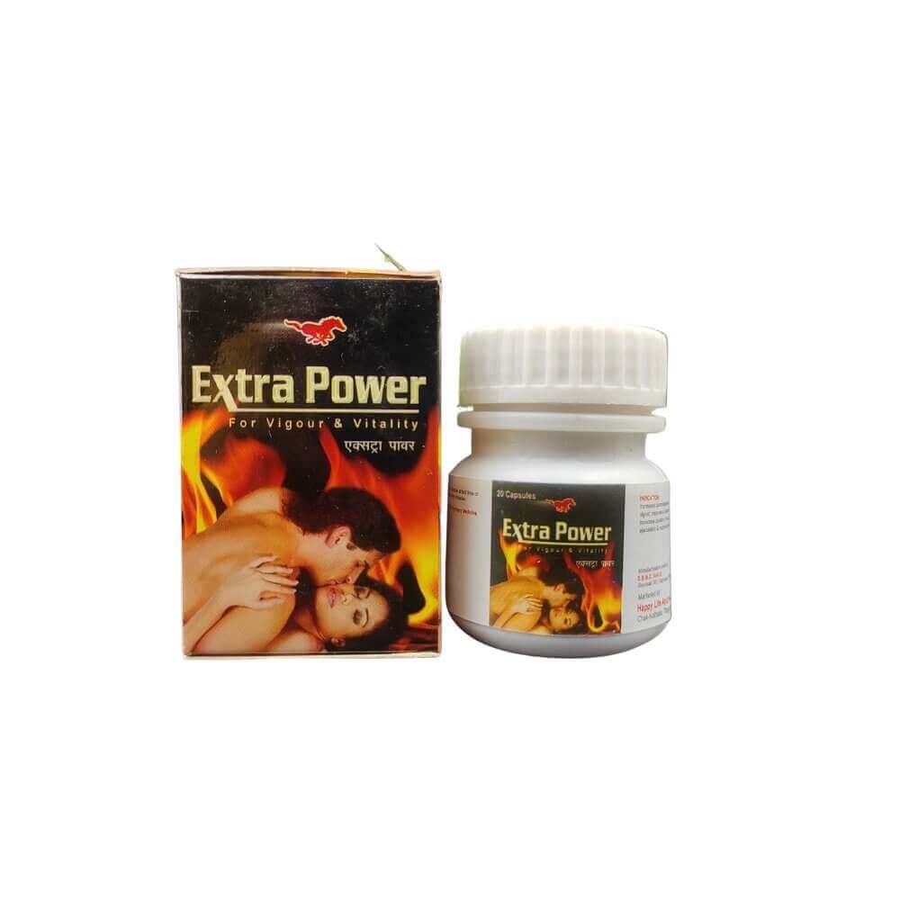 AYURVEDIC EXTRA POWER CAPSULE & RX TIME TABLET - HEALTH AIM PHARMACY
