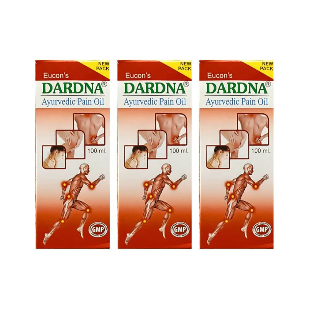 Ayurvedic Fast Relief Dardna Pain Oil - (PACK OF 3) - HEALTH AIM PHARMACY