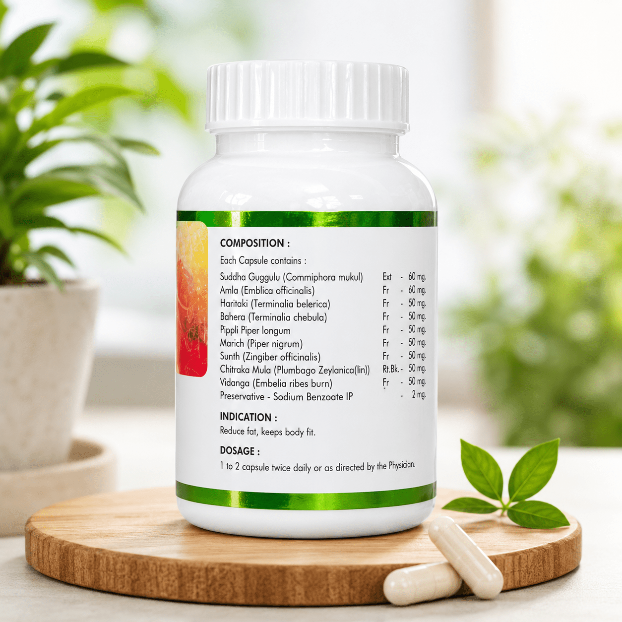 AYURVEDIC FAT OUT 60 CAPSULES - HEALTH AIM PHARMACY
