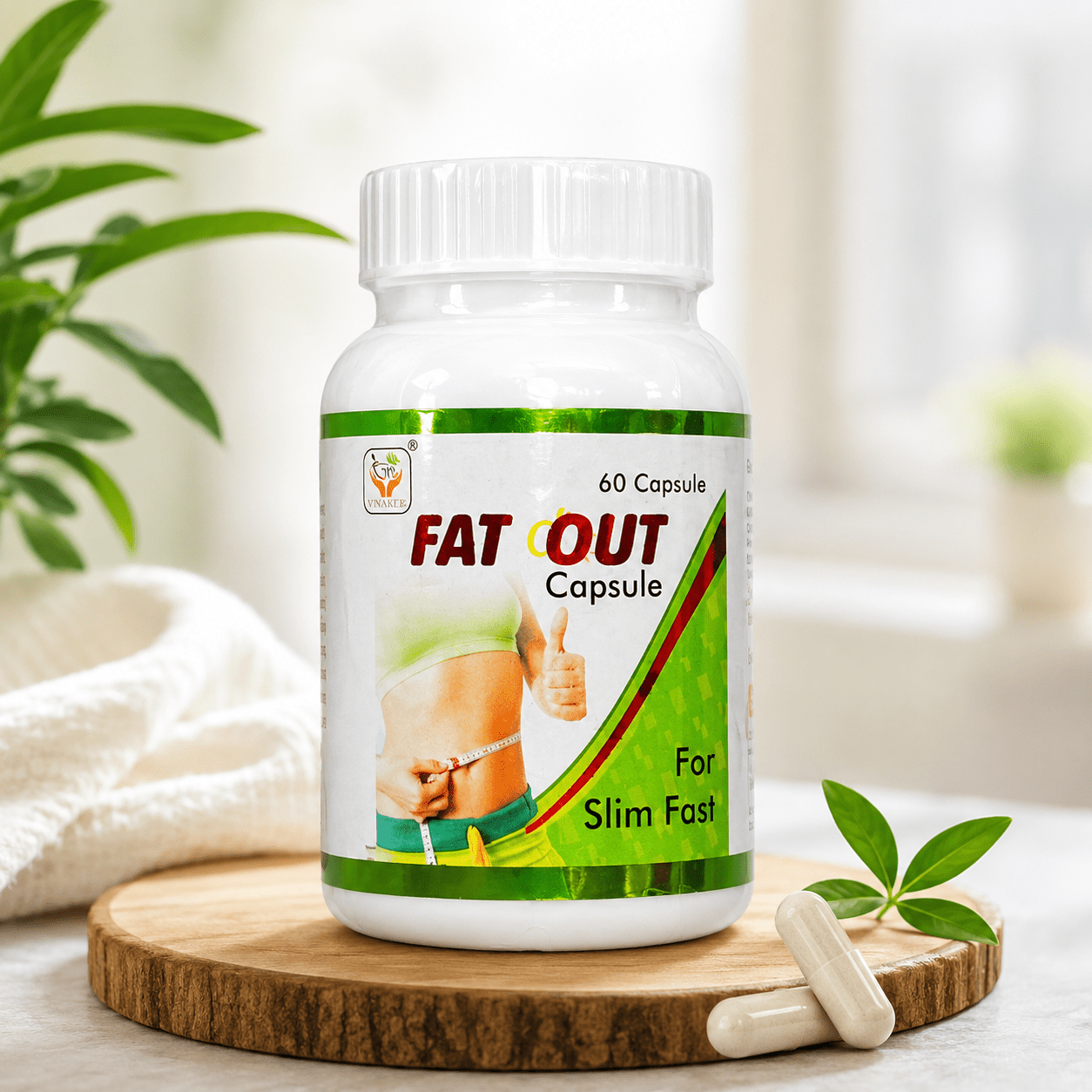 AYURVEDIC FAT OUT 60 CAPSULES - HEALTH AIM PHARMACY