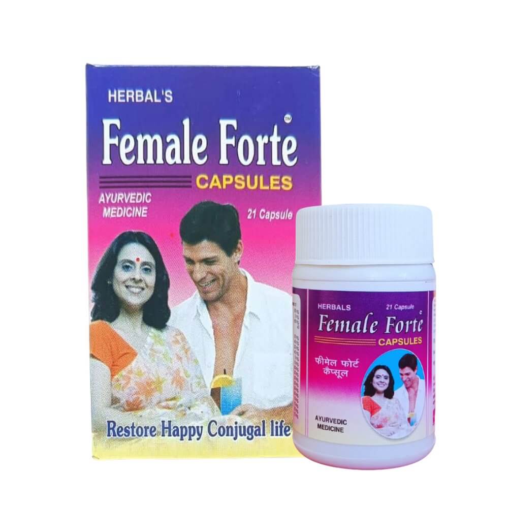 Ayurvedic Female Forte 21 Capsule (Pack of 5) - HEALTH AIM PHARMACY