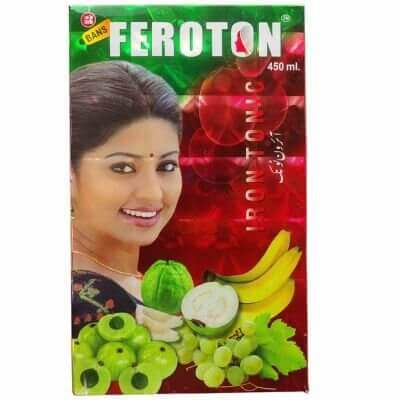Ayurvedic Feroton Iron Tonic 450ml (pack of 2) - HEALTH AIM PHARMACY