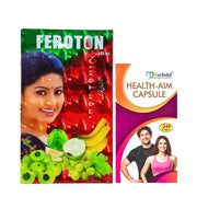 Ayurvedic Feroton Iron Tonic & Health - Aim Capsule (Combo Pack) - HEALTH AIM PHARMACY