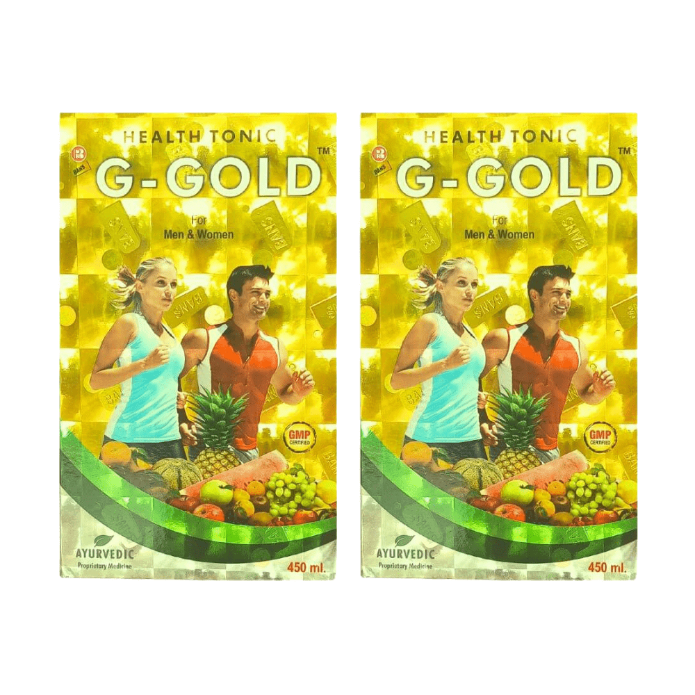 Ayurvedic G - Gold Health Tonic (Pack Of 2) - HEALTH AIM PHARMACY