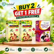 Ayurvedic Gasaram Capsule Pack of 2 + Get Health Aim Capsule FREE - HEALTH AIM PHARMACY
