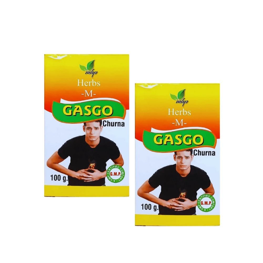 Ayurvedic Gasgo churna 100g. (pack of 5) - HEALTH AIM PHARMACY