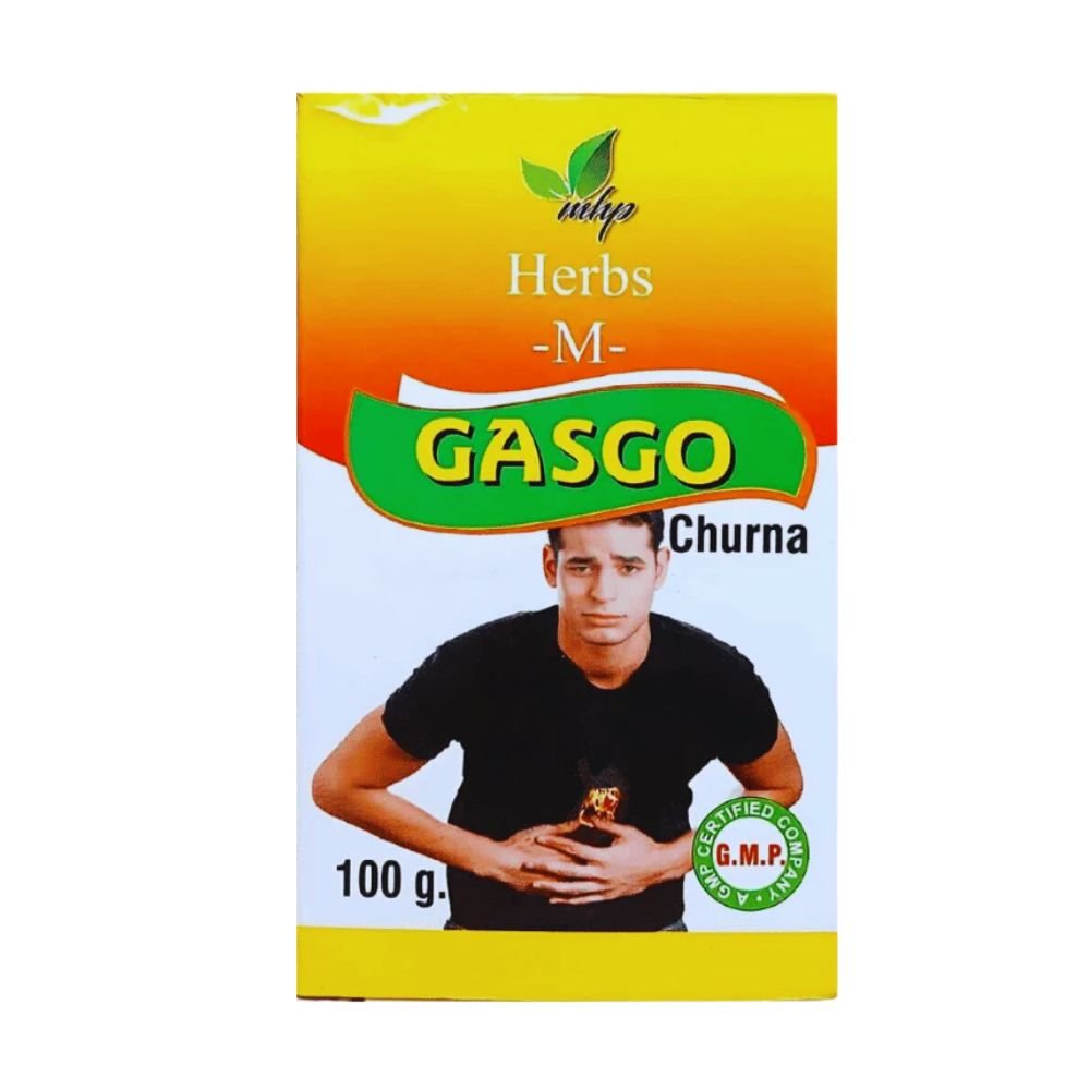 Ayurvedic Gasgo churna 100g. (pack of 5) - HEALTH AIM PHARMACY
