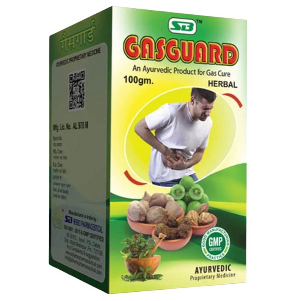 Ayurvedic Gasguard Powder Pack of 3 - HEALTH AIM PHARMACY