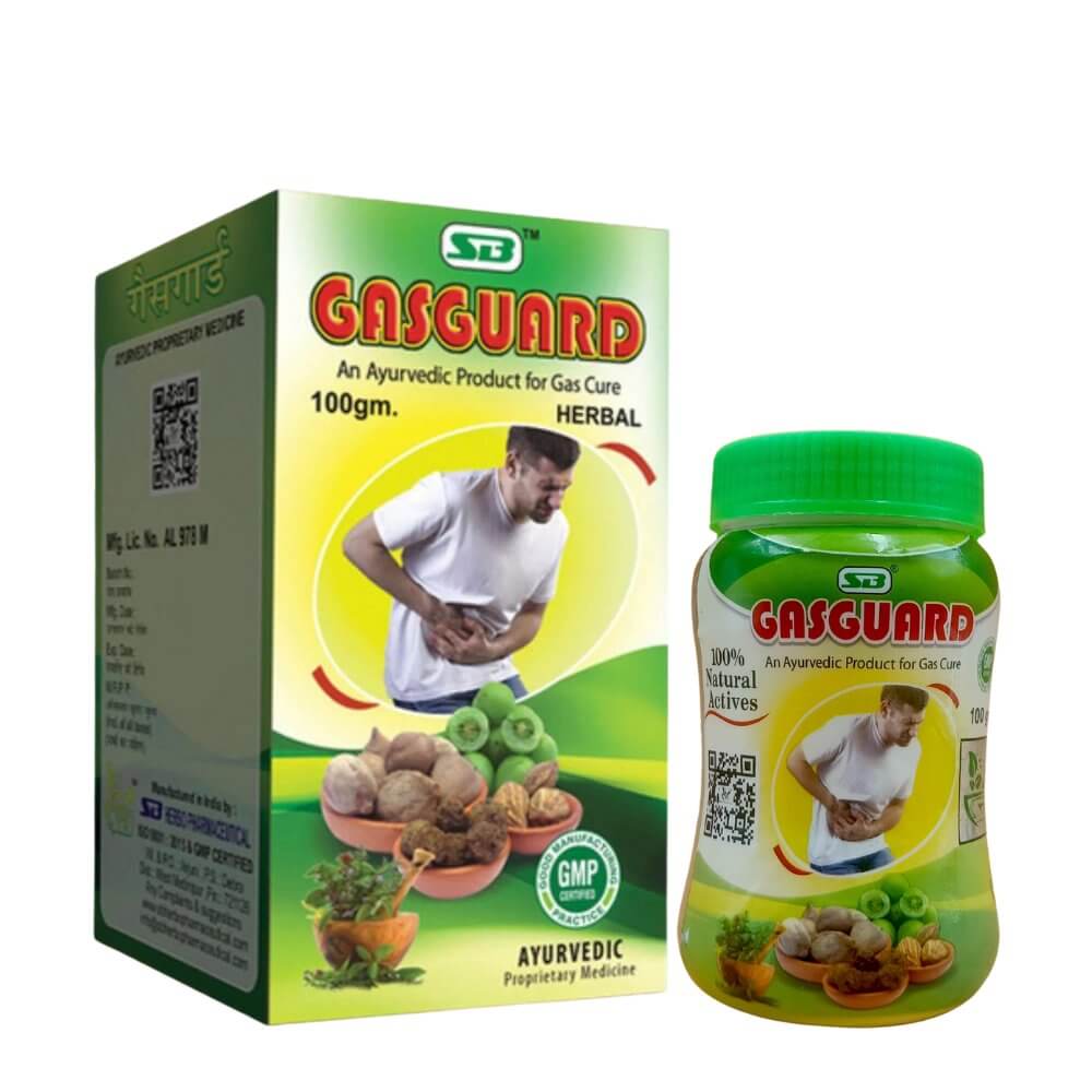 Ayurvedic Gasguard Powder Pack of 3 - HEALTH AIM PHARMACY