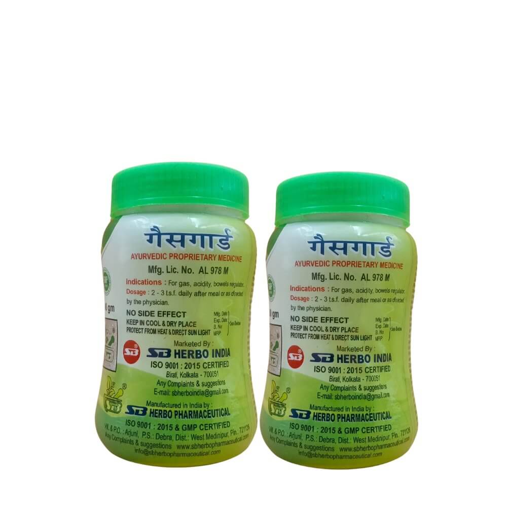 Ayurvedic Gasguard Powder Pack of 3 - HEALTH AIM PHARMACY