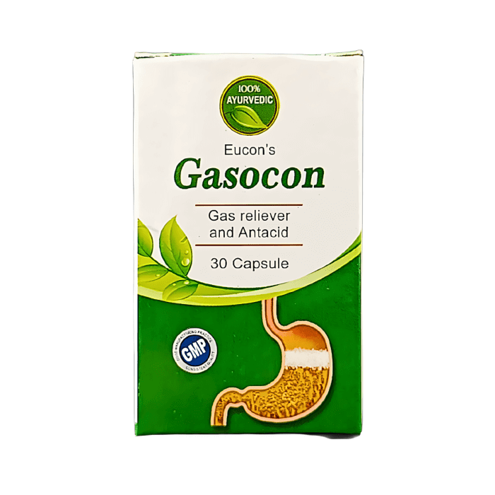 Ayurvedic Gasocon 30 Capsule (pack of 2) - HEALTH AIM PHARMACY