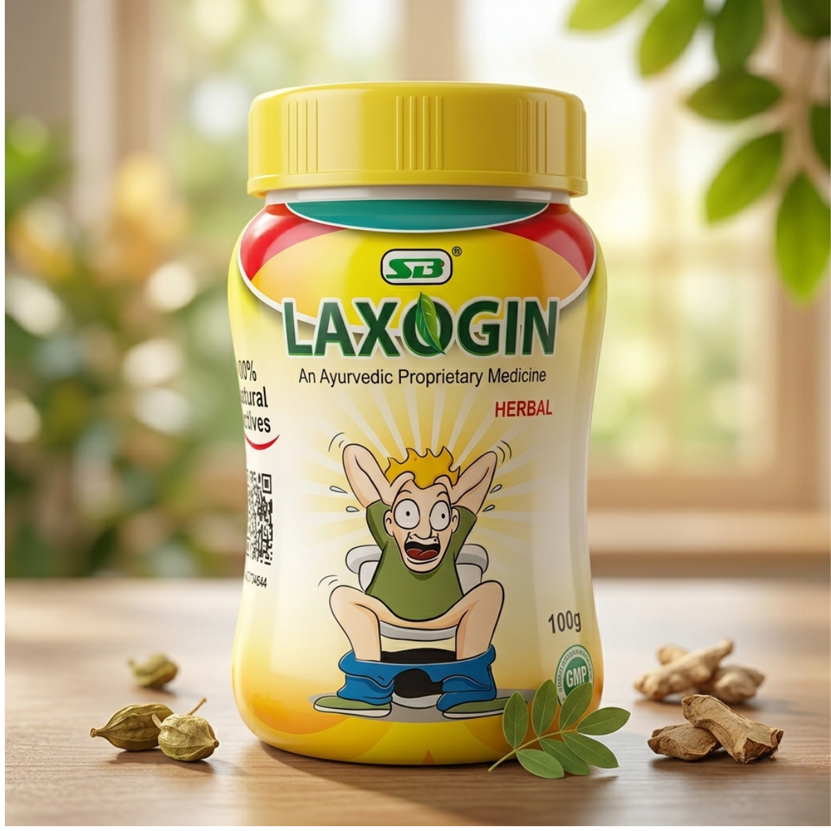 Ayurvedic Gastodin Tablet and Laxogin Powder & Maha Shakti Salsa Tonic Combo | 60Tabs + 100gm + 450ml | Combo Pack - HEALTH AIM PHARMACY