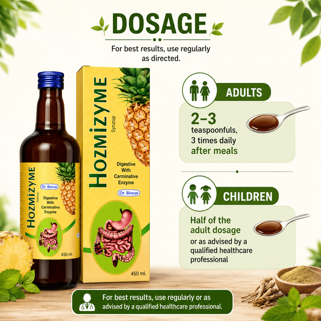 Ayurvedic Gastric Combo Kit: Gasaram Capsule + Laxo Plus Laxative Churna + Hozmizyme Tonic | 30Caps + 100gm +450ml - HEALTH AIM PHARMACY