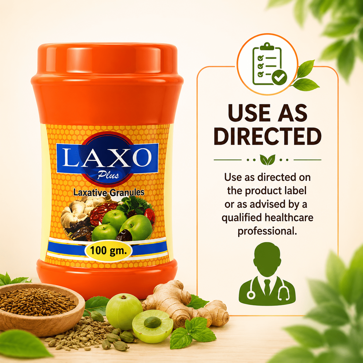 Ayurvedic Gastric Combo Kit: Gasaram Capsule + Laxo Plus Laxative Churna + Hozmizyme Tonic | 30Caps + 100gm +450ml - HEALTH AIM PHARMACY