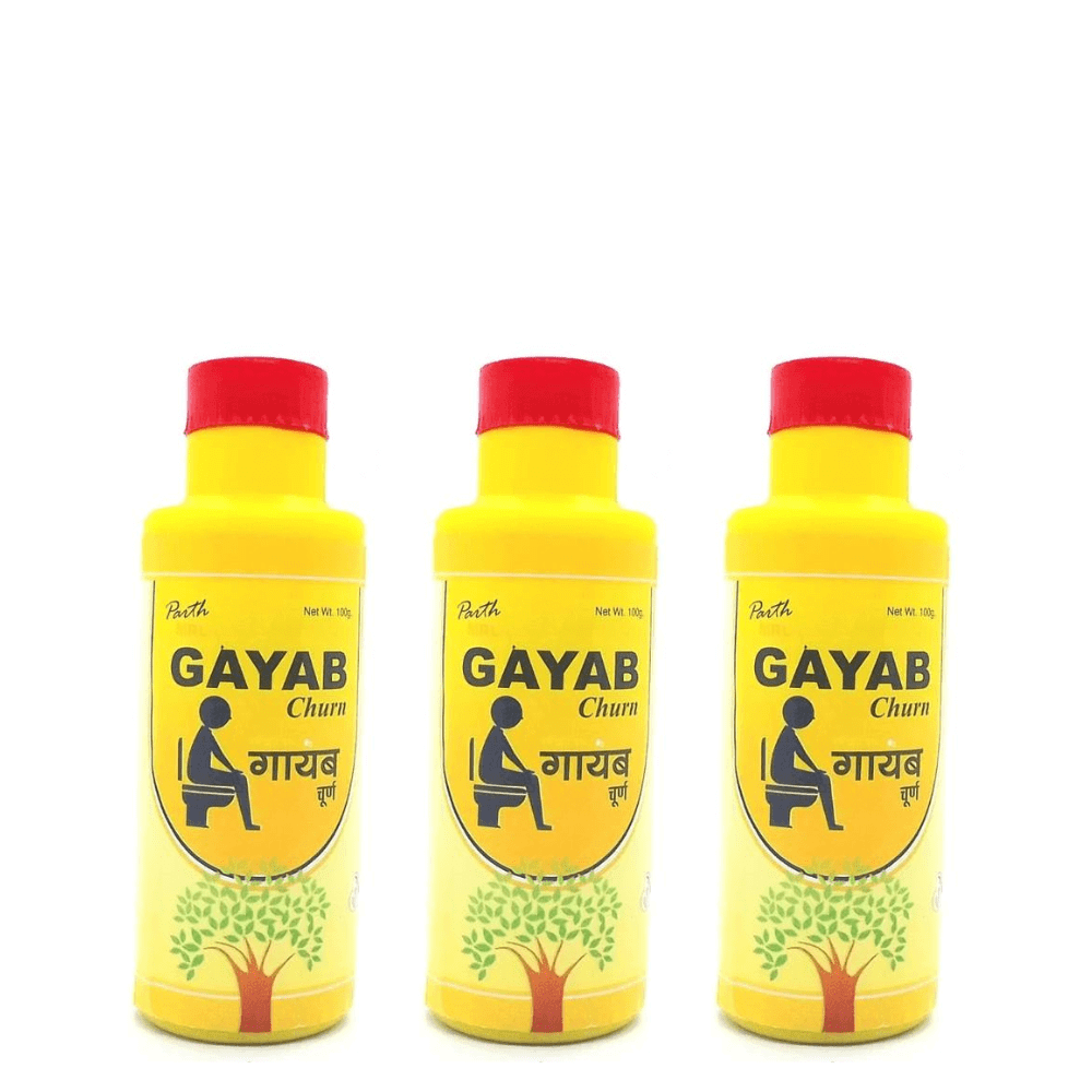 Ayurvedic Gayab Churn 100gm pack of 3 - HEALTH AIM PHARMACY