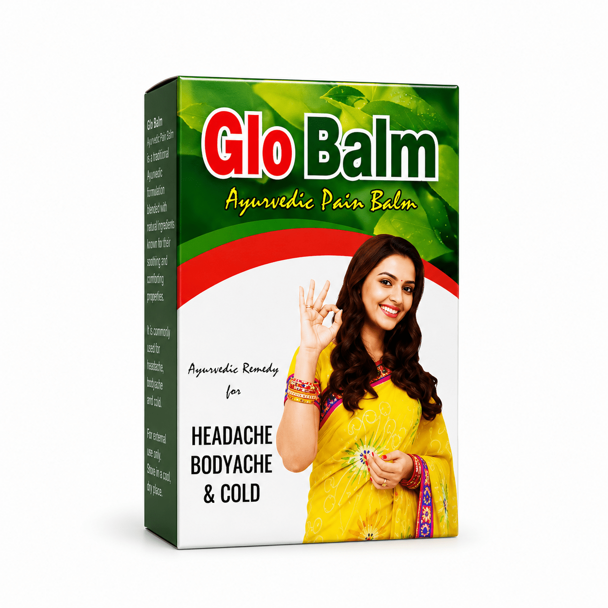Ayurvedic Glo Balm for Pain, Headache etc (Pack of 10) - HEALTH AIM PHARMACY