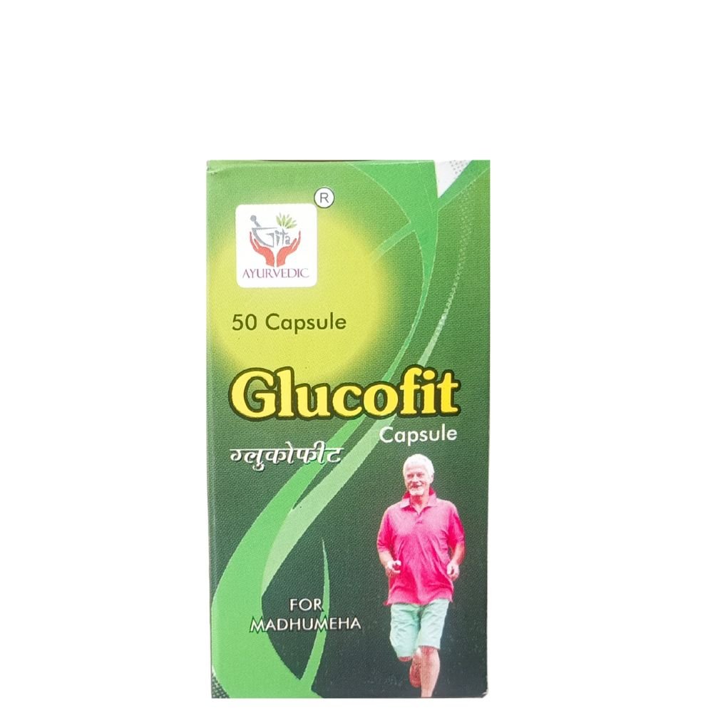 ayurvedic Glucofit 50 capsule(pack of 3) - HEALTH AIM PHARMACY