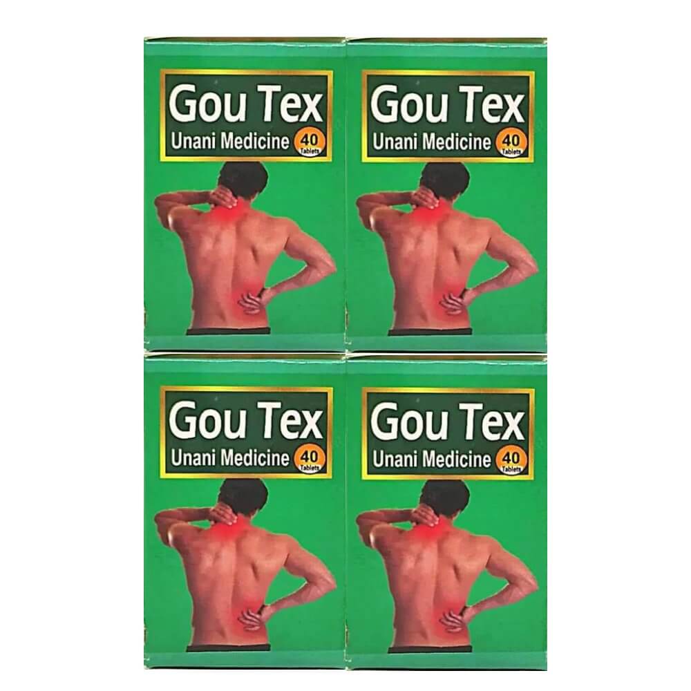 Ayurvedic Gou Tex Tablets( Pack of 4) - HEALTH AIM PHARMACY