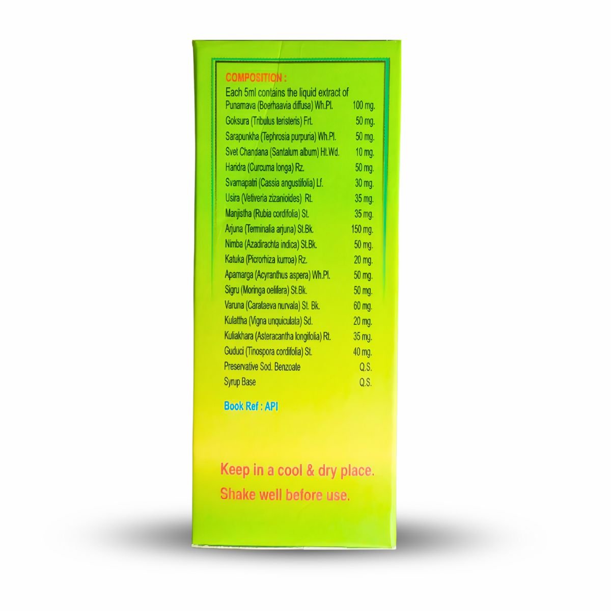 Ayurvedic Green Punarnawa Syrup & Health Aim Capsule | 200ml + 50Caps | Combo Pack - HEALTH AIM PHARMACY