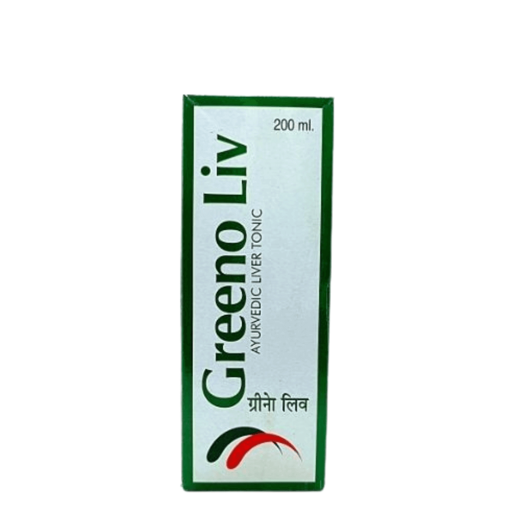 Ayurvedic Greeno liv Liver Tonic (Pack of5) - HEALTH AIM PHARMACY