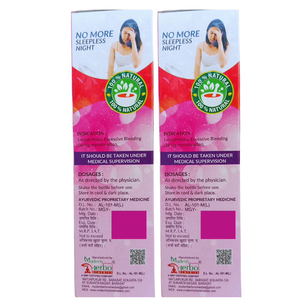 Ayurvedic Gynimin Tonic (450ml.) pack of 2 - HEALTH AIM PHARMACY