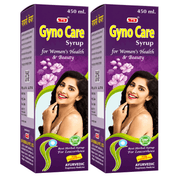 Ayurvedic Gyno Care Syrup For Women's Health | 450ml | Pack Of 2 - HEALTH AIM PHARMACY