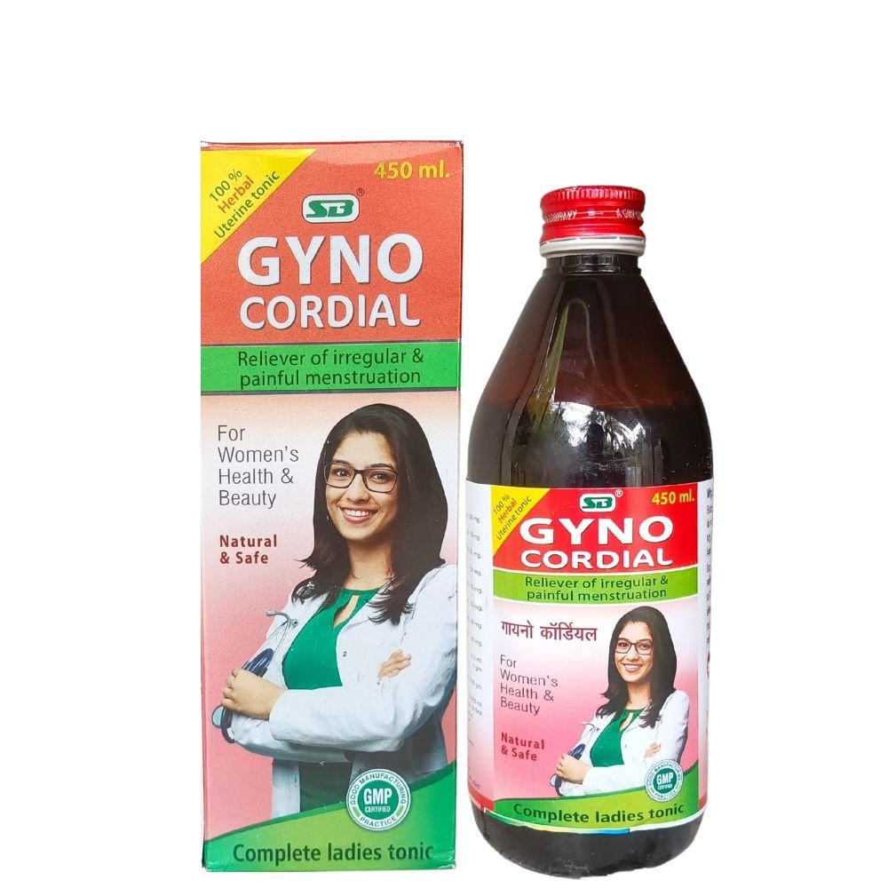AYURVEDIC GYNO CORDIAL SYRUP & HEALTH - AIM CAPSULE (COMBO PACK) - HEALTH AIM PHARMACY