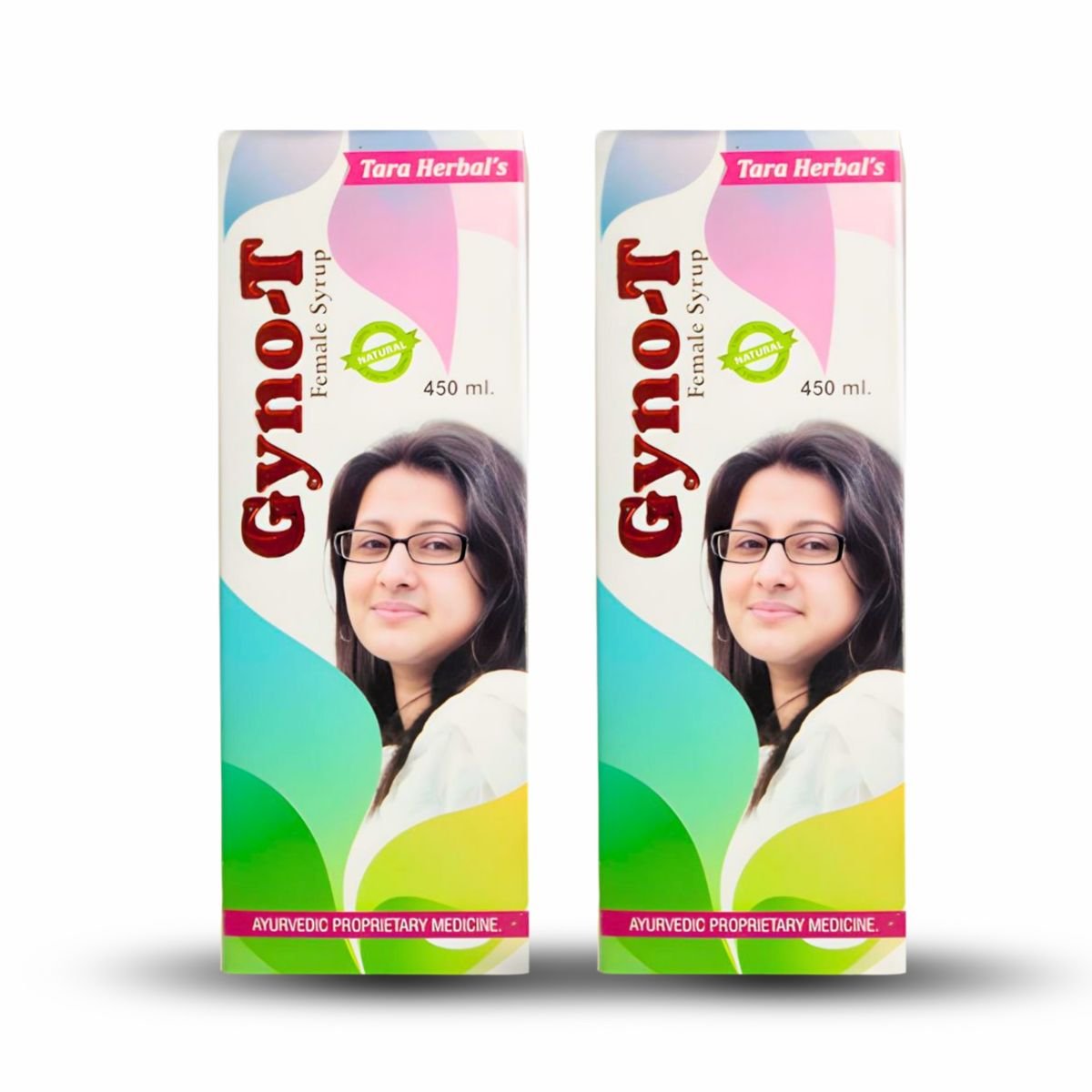 Ayurvedic Gyno-T Female Syrup & LEUCON Capsule |  450 ml + 30 capsules | Combo Pack - HEALTH AIM PHARMACY