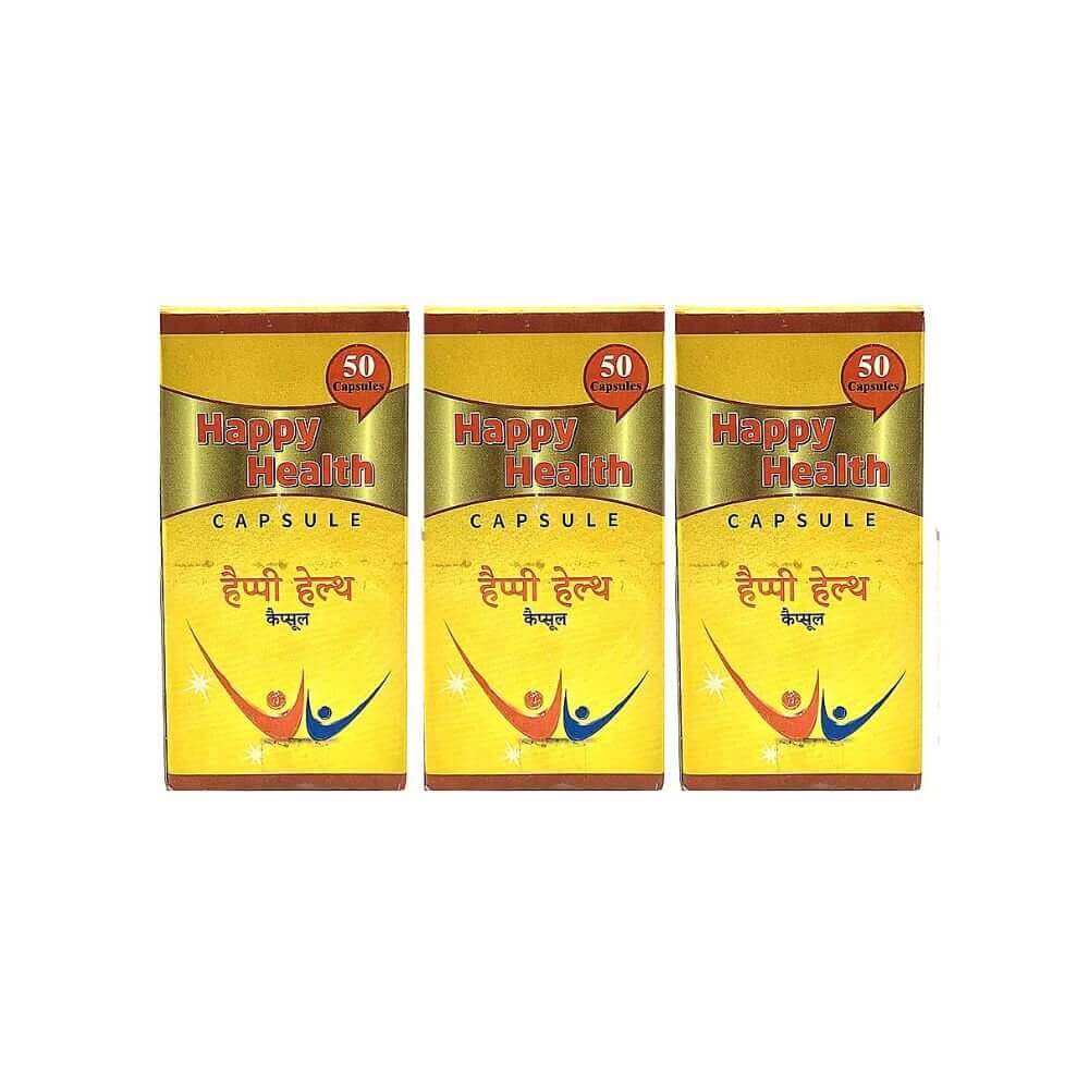 Ayurvedic Happy Health 50 Capsule - HEALTH AIM PHARMACY