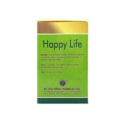 ayurvedic Happy Life Capsule (pack of - 2) - HEALTH AIM PHARMACY