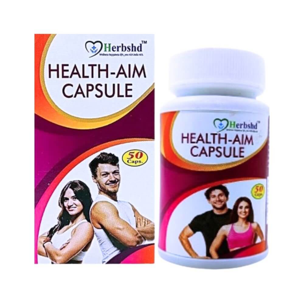 Ayurvedic Health Aim capsule & Blue Health for body building (combo) - HEALTH AIM PHARMACY