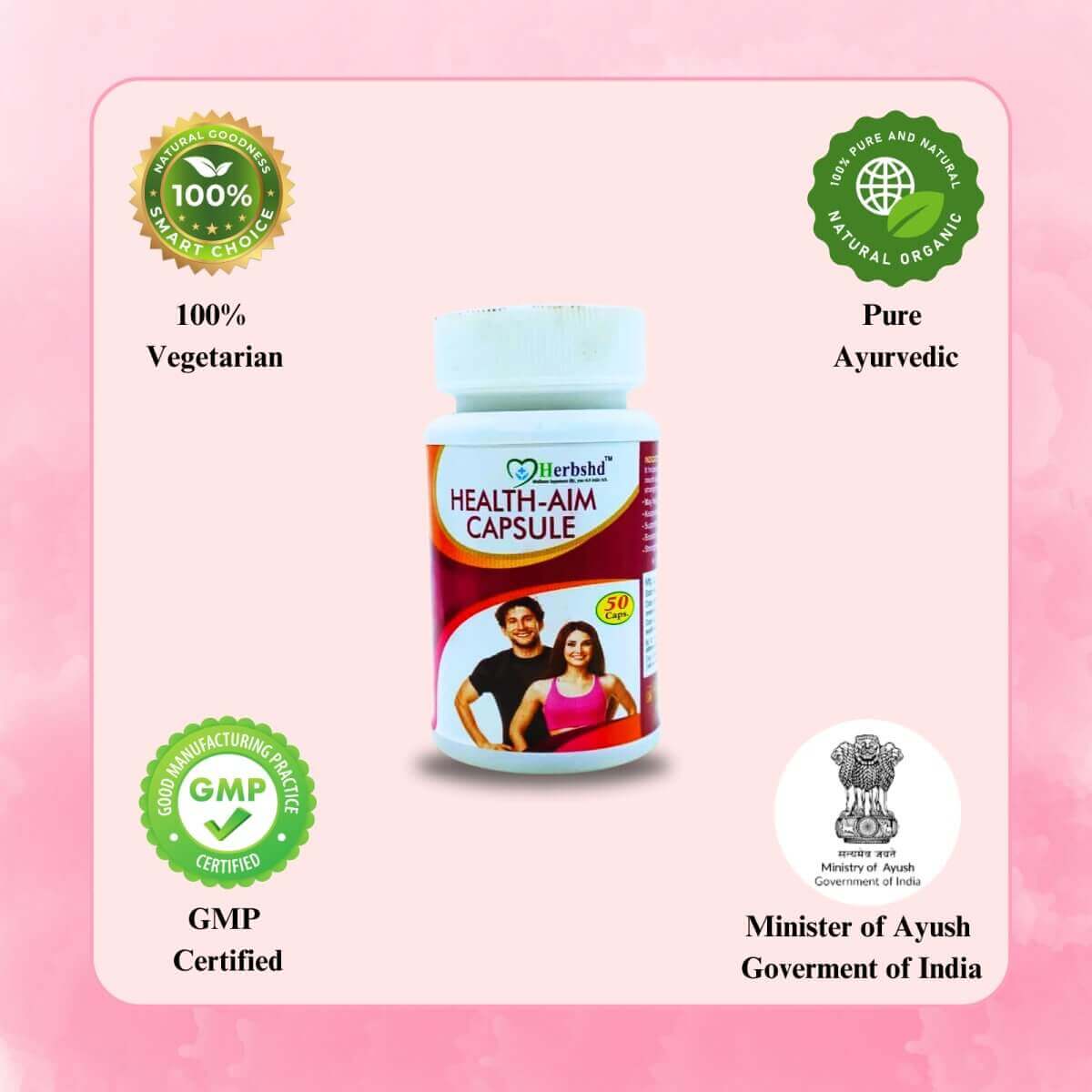 Ayurvedic Health aim Capsule for good health - HEALTH AIM PHARMACY