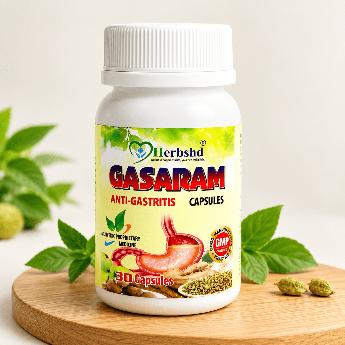 Ayurvedic Health Aim Plus Capsule & Gasaram Capsule Combo Pack of 2 + Get Strong Health Tonic FREE - HEALTH AIM PHARMACY