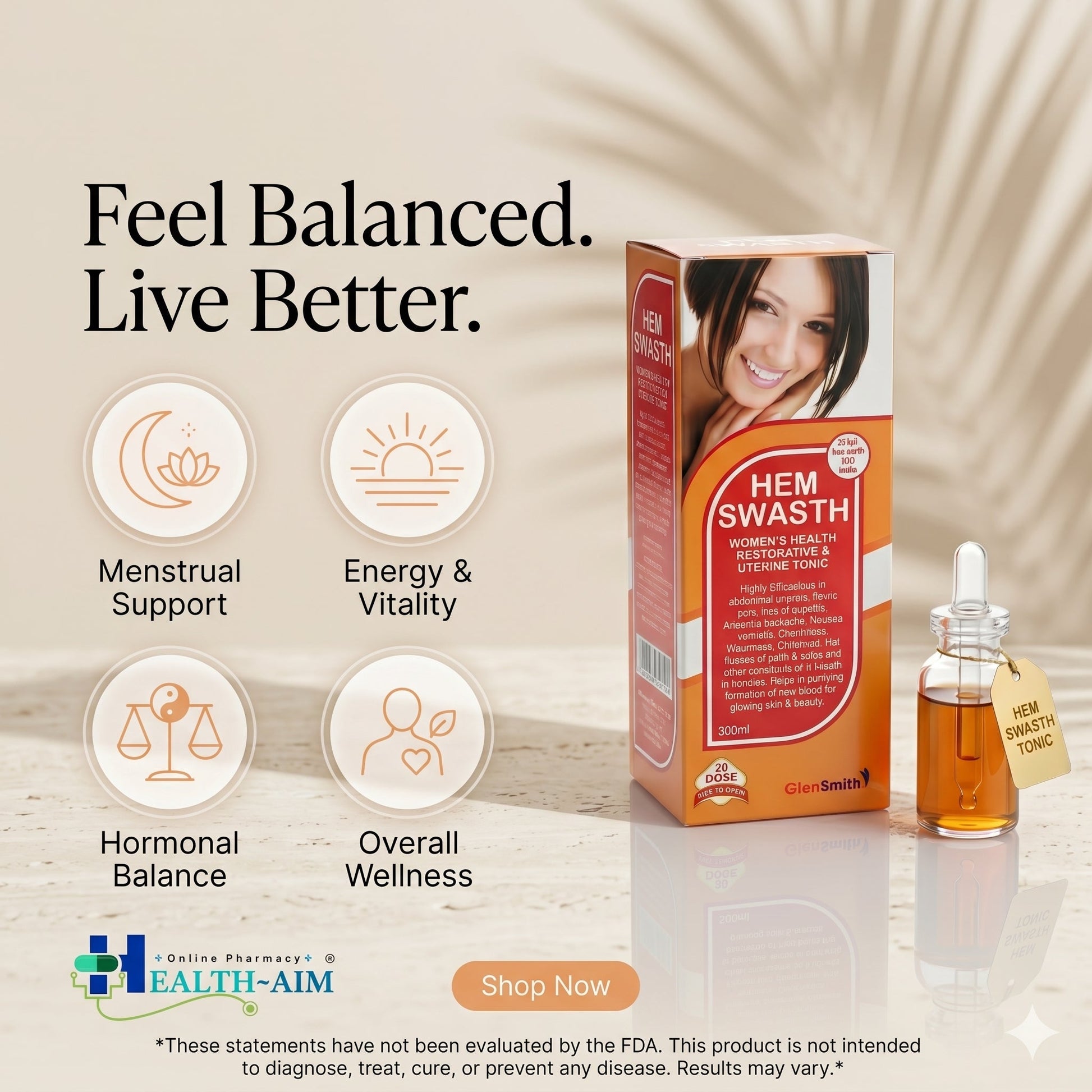 Ayurvedic Hem Swasth Tonic Pack Of 2 - HEALTH AIM PHARMACY