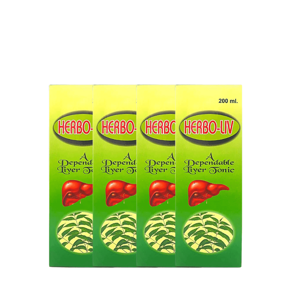 Ayurvedic Herbo - Liv syrup Pack of 4 - HEALTH AIM PHARMACY