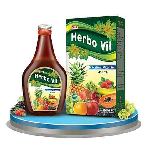 Ayurvedic HERBO VIT MULTIVITAMIN SYRUP (Pack Of 2) - HEALTH AIM PHARMACY